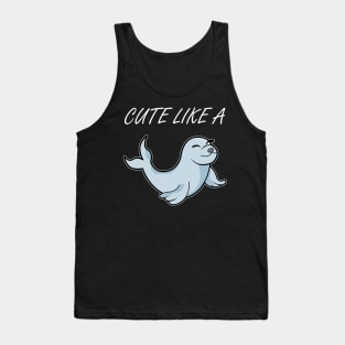 Cute Seal Tank Top